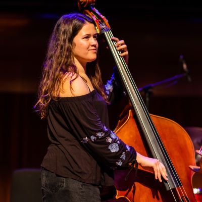 Guildhall Jazz double bassist